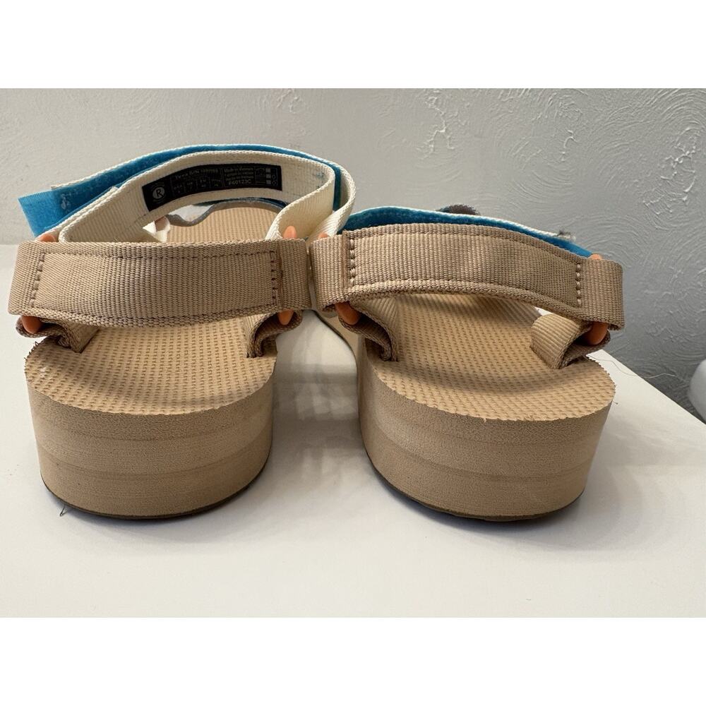 Teva Midform Universal Sandals Women’s 8 Slingback Comfort 1090969 Gray White - Picture 5 of 9